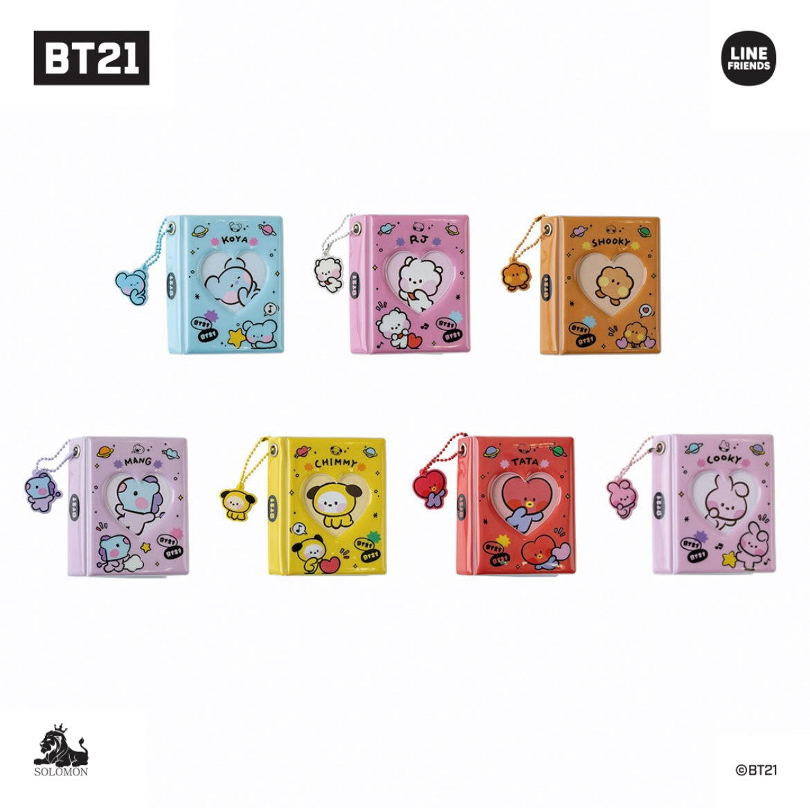 BT21 Minini Photo card Binder Japan Exclusive