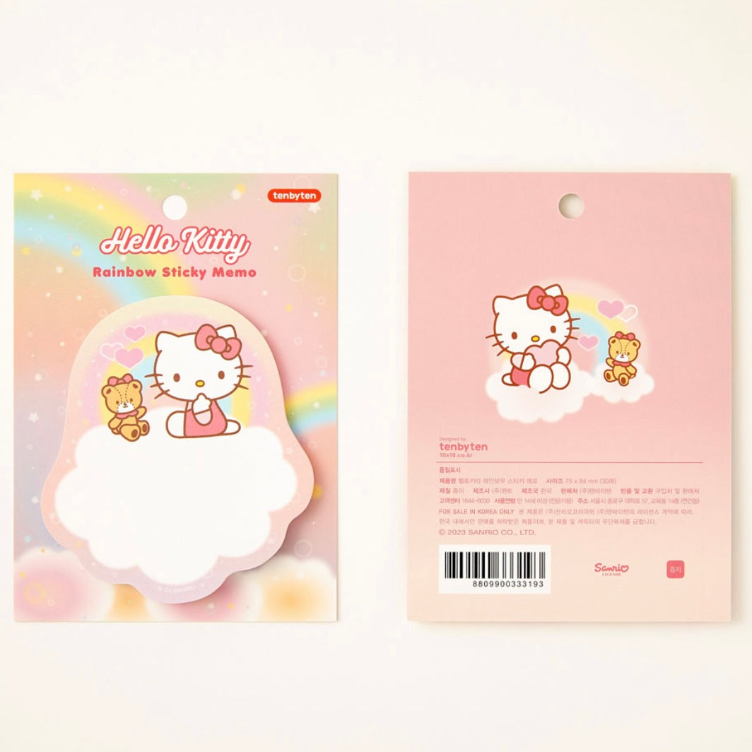 Sanrio Rainbow Sticky Memo