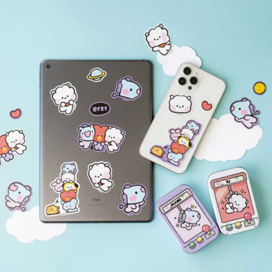BT21 Minini Tin Case Sticker Set