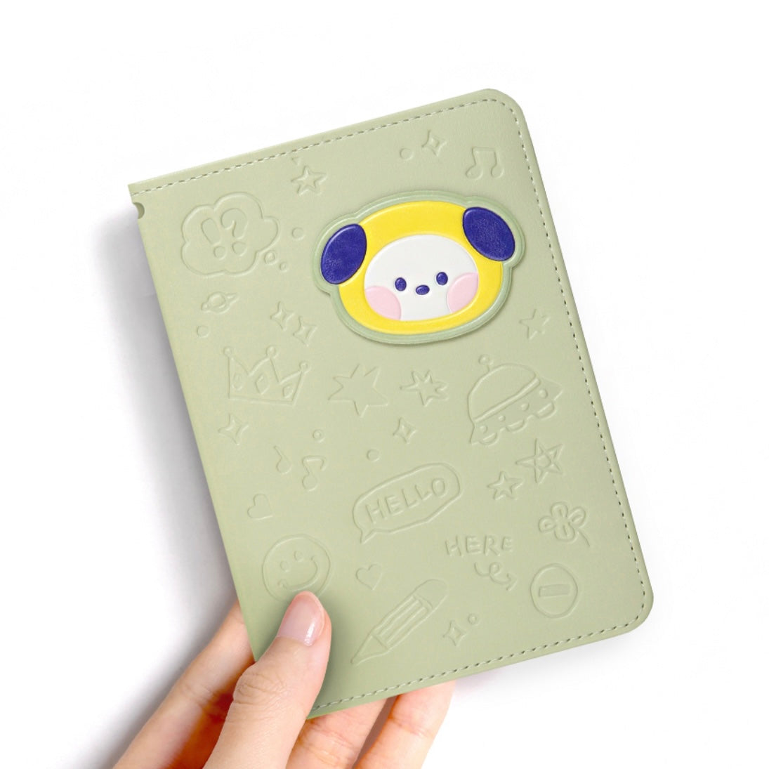 BT21 Minini Leather Patch Passport Cover