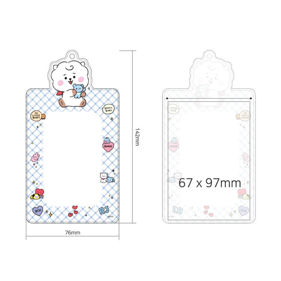 BT21 Little Buddy Photocard Holder