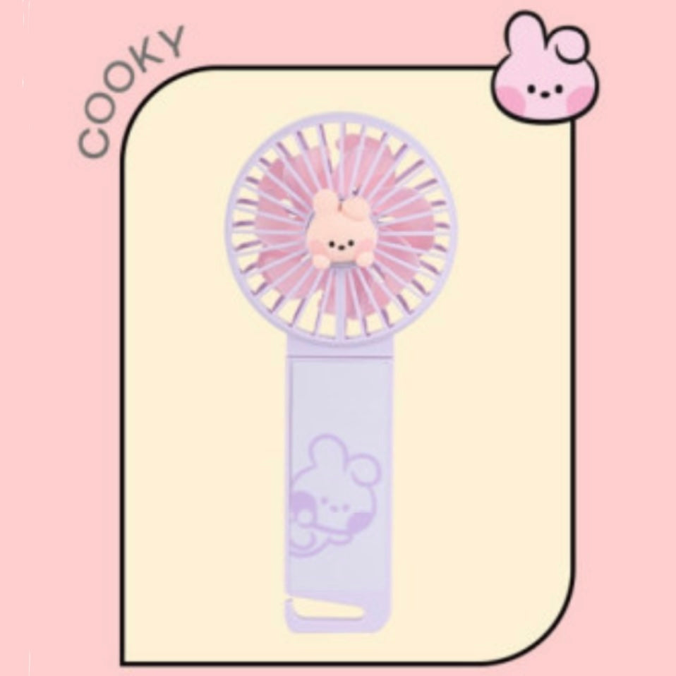 BT21 Dual Blade Foldable Fan