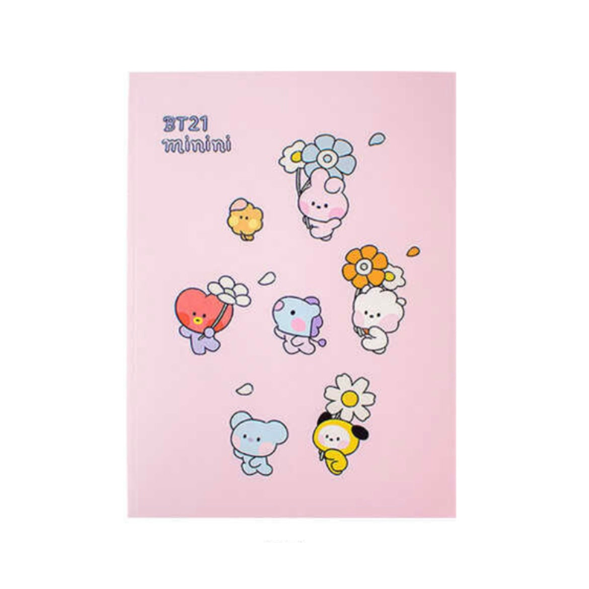 BT21 Happy Flower Notebooks