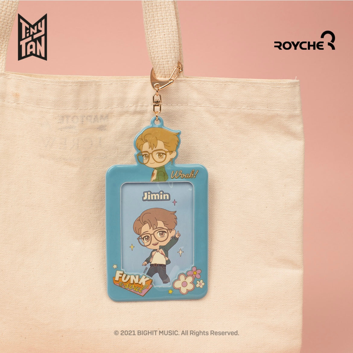 Tinytan Photocard Holder with keyring