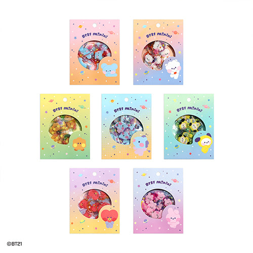 BT21 Minini Flake Stickers