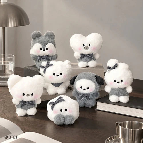 BT21 Mono Tone Plush Keyring