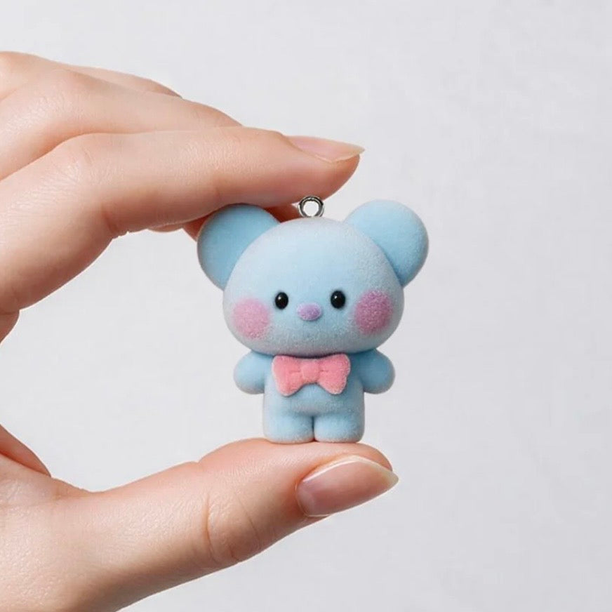 BT21 Minini Bow Tie Figure Keyring