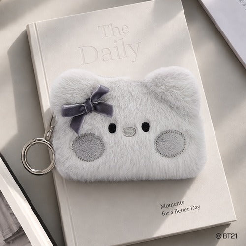 BT21 Mono Tone Plush Pouch