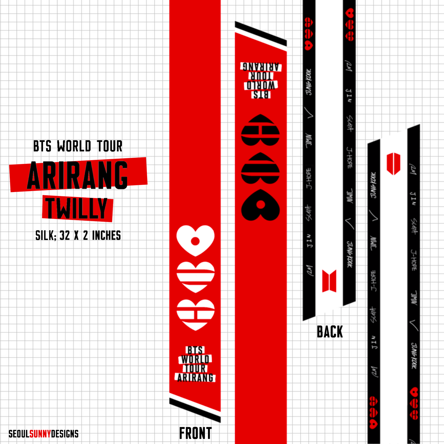 Arirang Silk Twilly