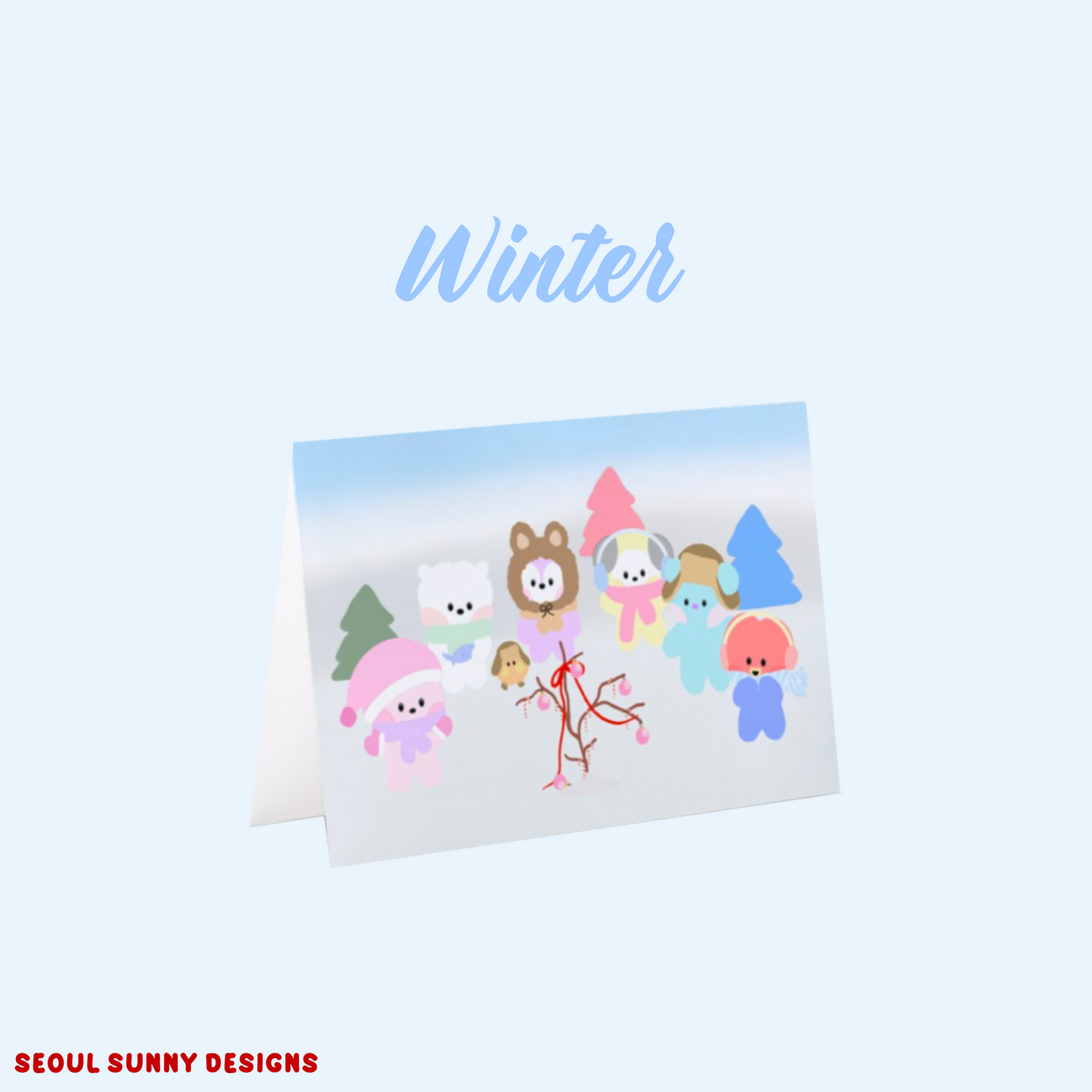 Seoul Sunny Designs Greeting Cards