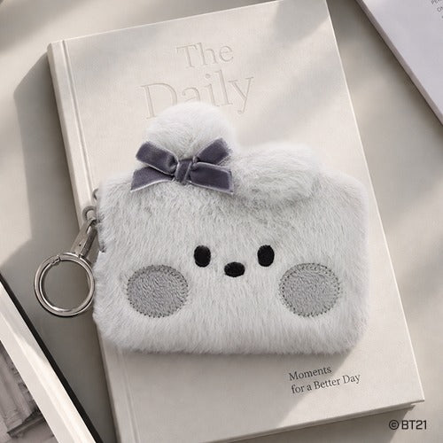 BT21 Mono Tone Plush Pouch