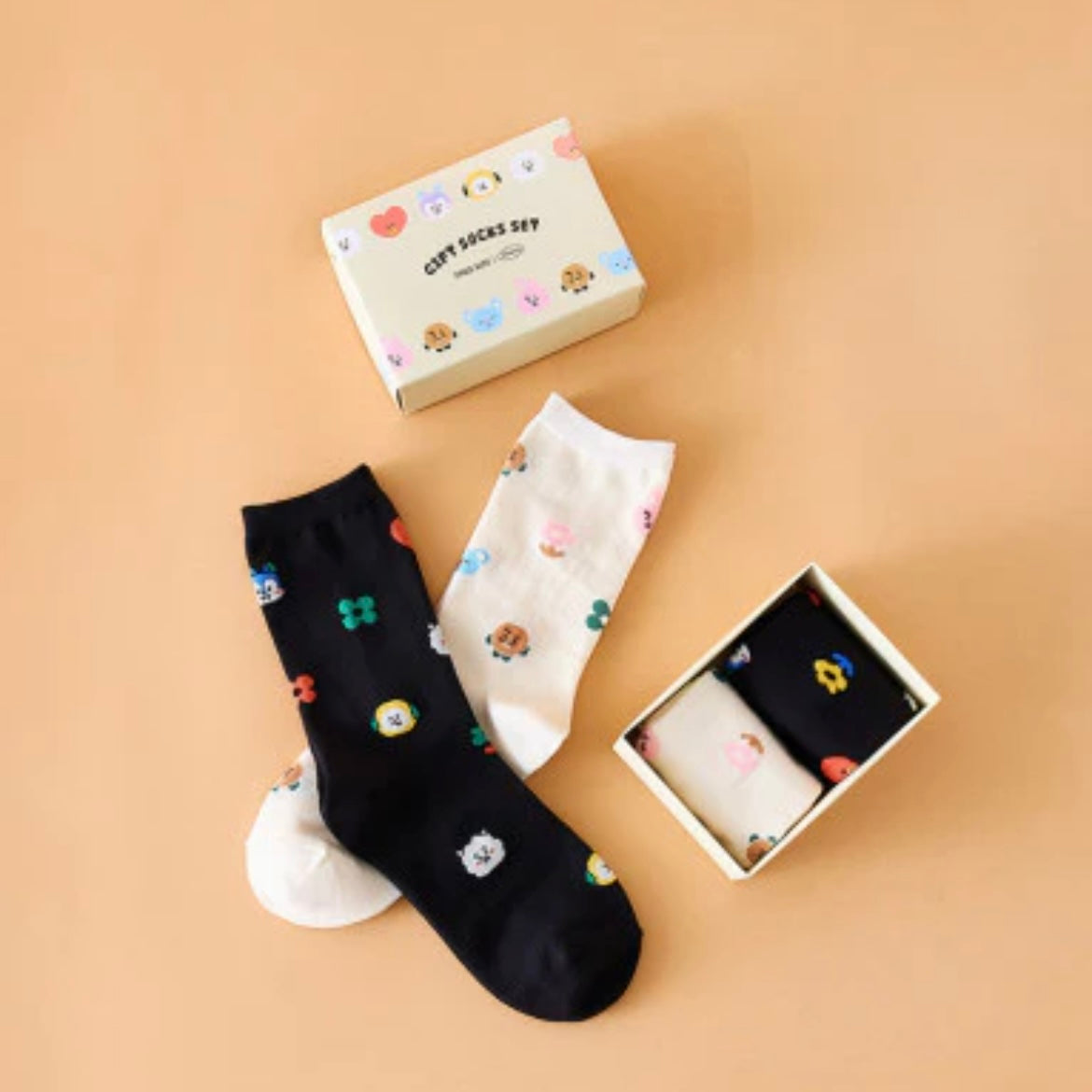 BT21 Minini Basic Daily Socks Set of 2