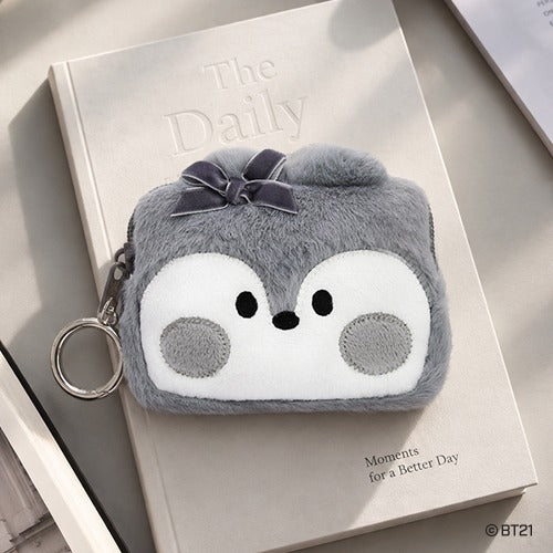 BT21 Mono Tone Plush Pouch