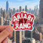 Arirang NY stickers