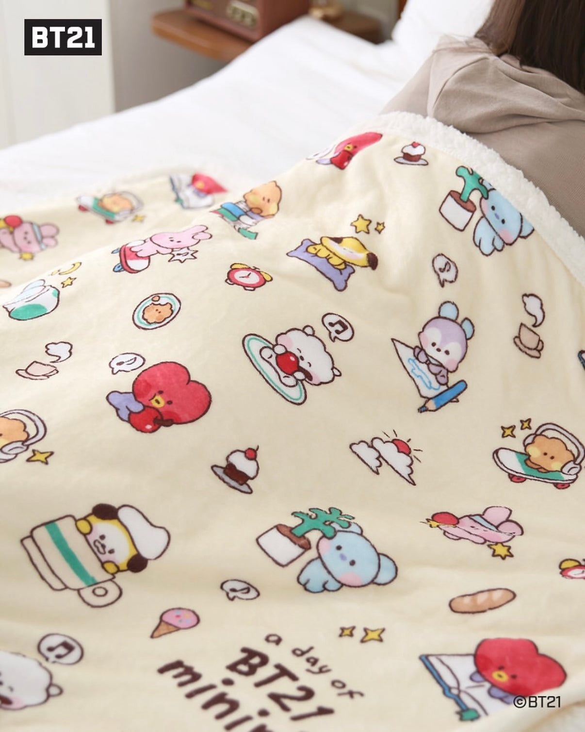 [PRE-ORDER] BT21 Minini Blankets 2024