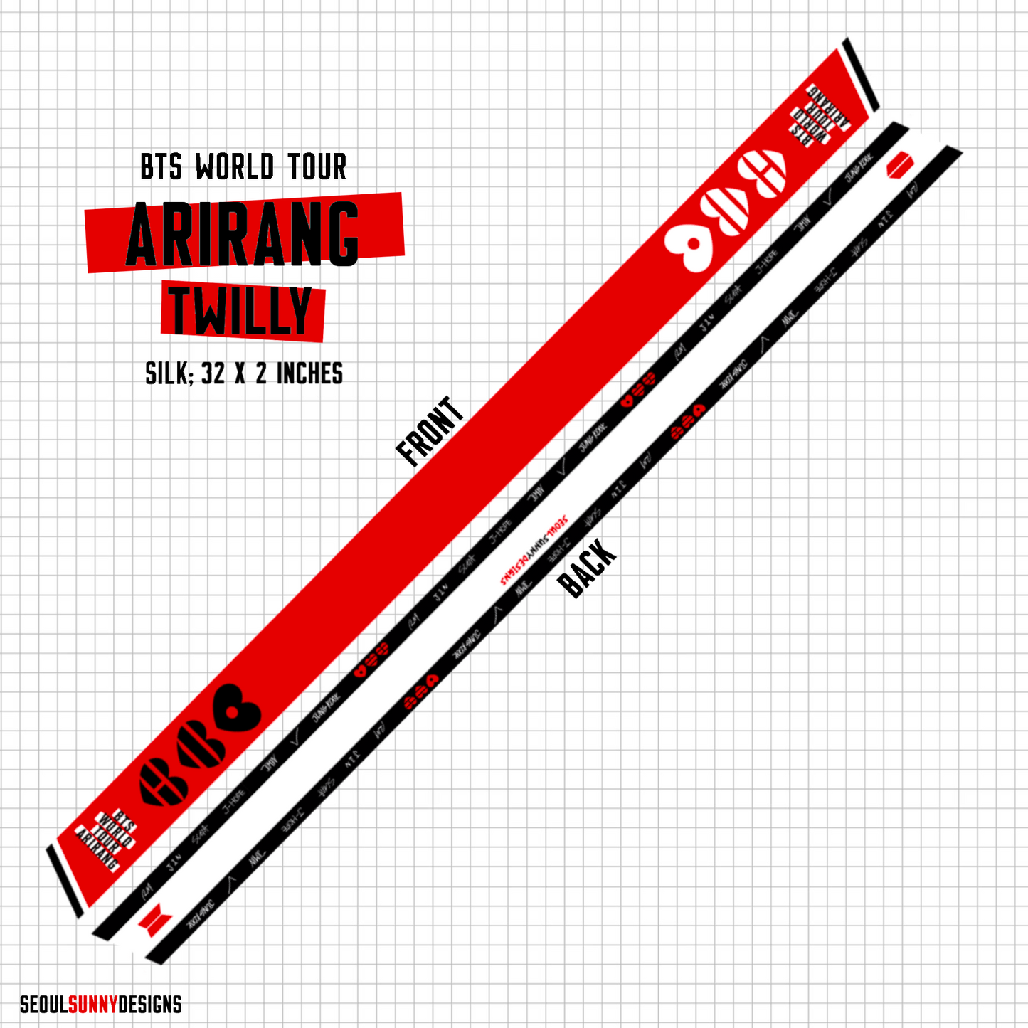 Arirang Silk Twilly