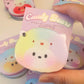 Candy Bears Glitter Pop Socket with Mirror MagSafe or Adhesive