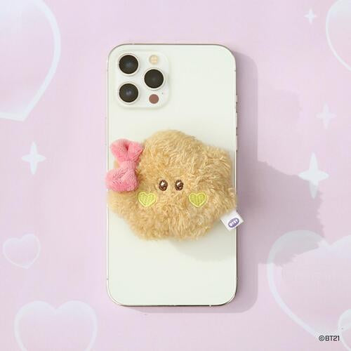 BT21 Minini Lovely Plush Grip Tok (Pop Socket) - Main Image