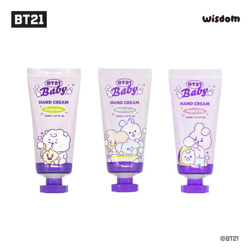 [PRE-ORDER] BT21 Baby Purple Hand Cream