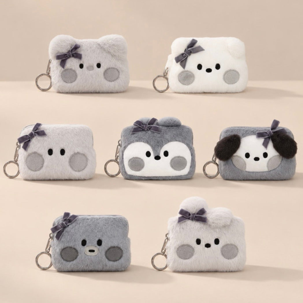 BT21 Mono Tone Plush Pouch