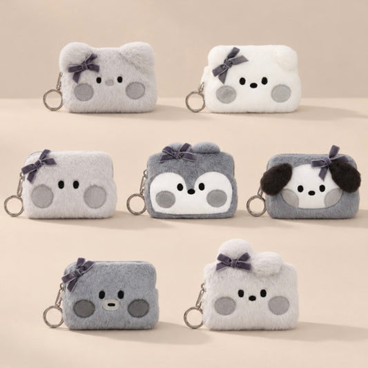 BT21 Mono Tone Plush Pouch