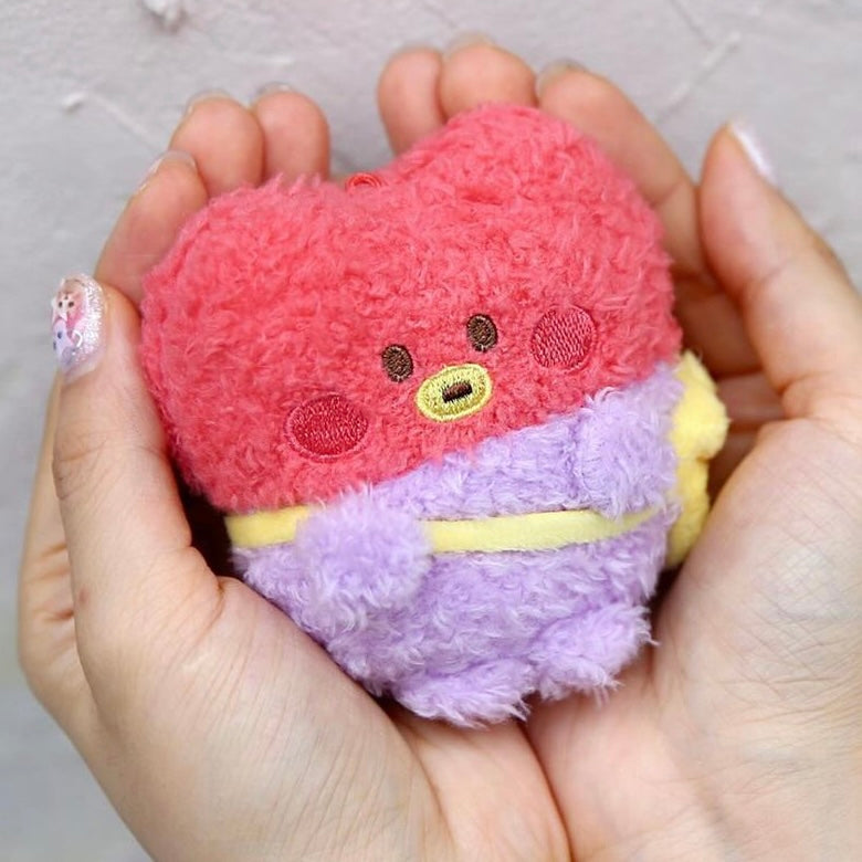 BT21 Minini Pon Pon Enjoy Plush Keyrings