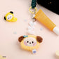 [2nd PREORDER] BT21 Minini Beads Plush (Face) Keyring