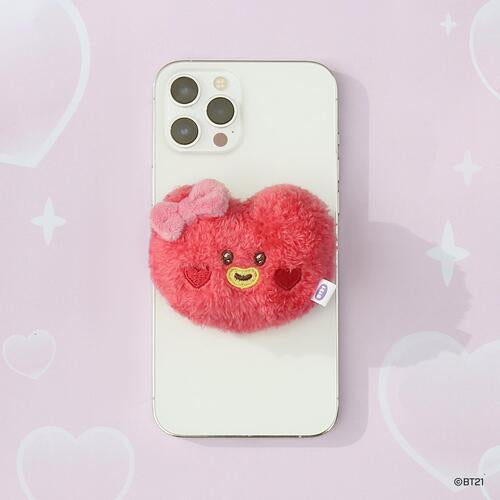 BT21 Minini Lovely Plush Grip Tok (Pop Socket)