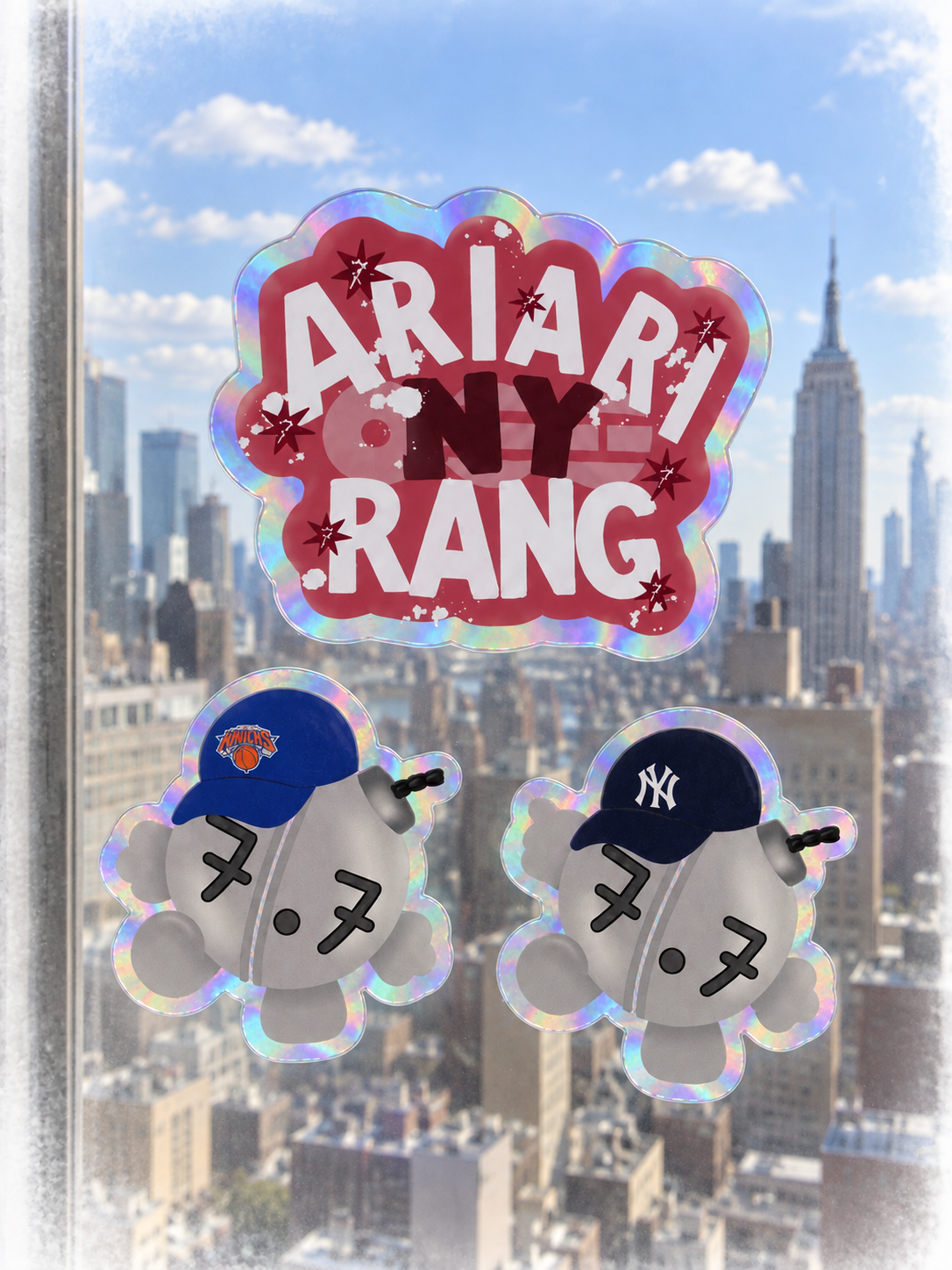 Arirang NY stickers