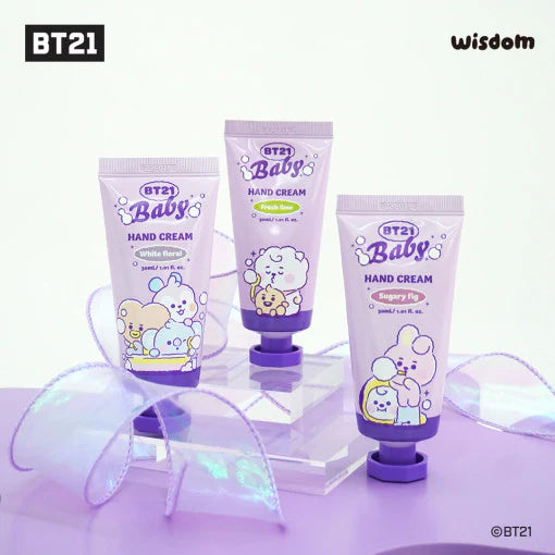 [PRE-ORDER] BT21 Baby Purple Hand Cream