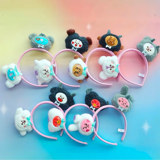 BT21 RJ Angel & Villian Headband LIMITED*