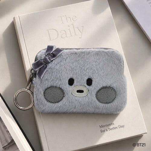BT21 Mono Tone Plush Pouch