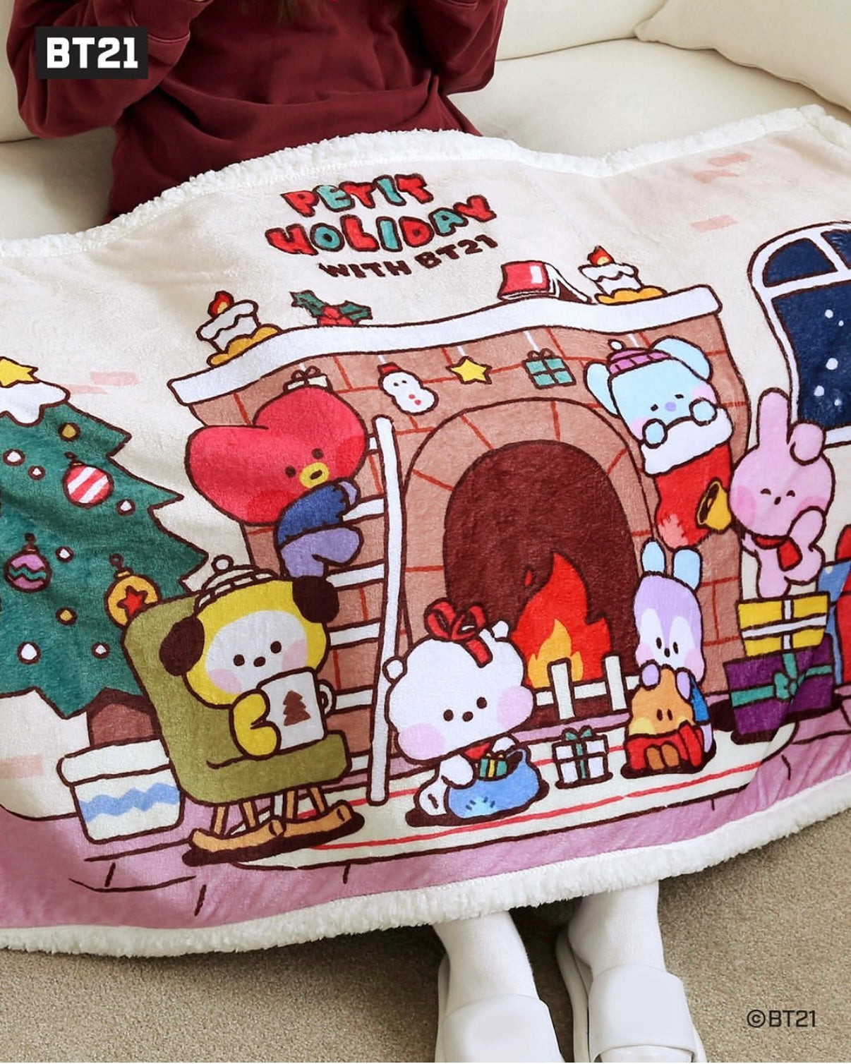 [PRE-ORDER] BT21 Minini Blankets 2024