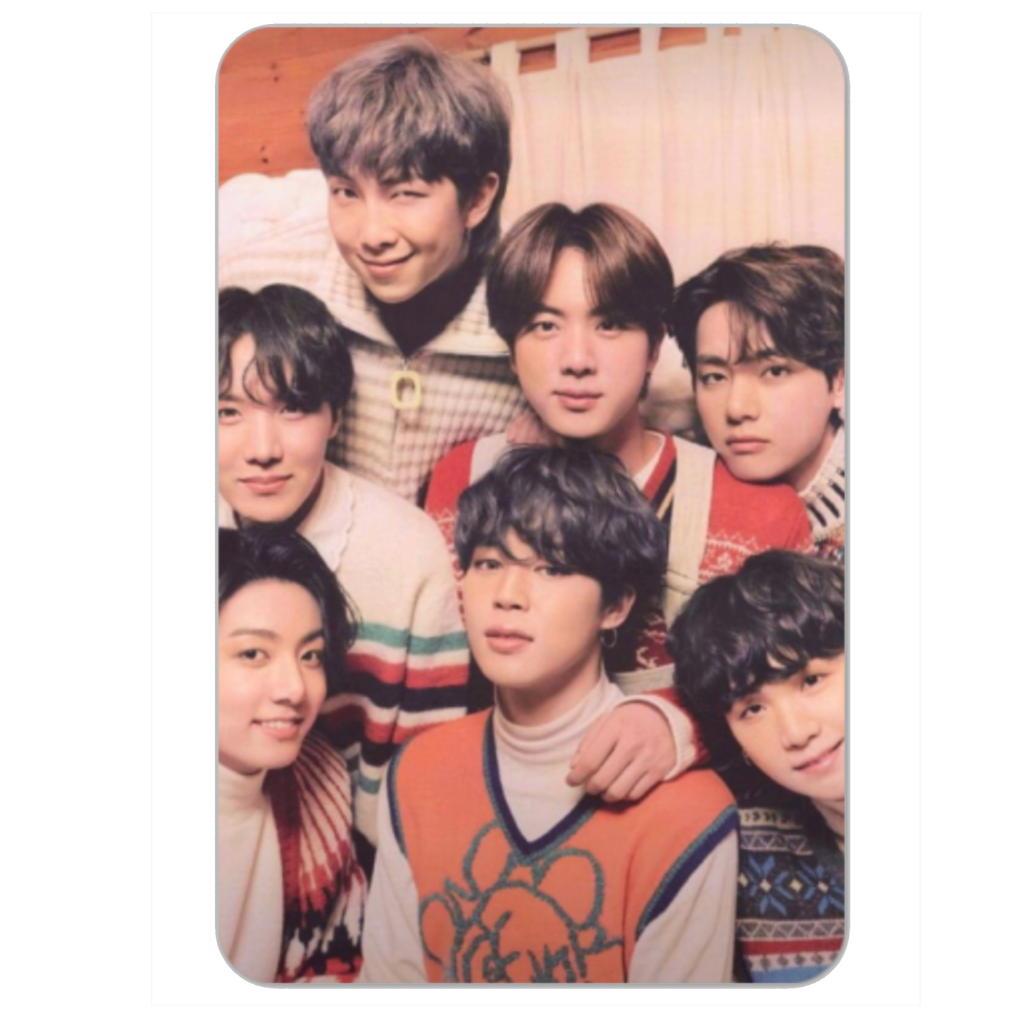 BTS Unofficial Photocard (with sleeve / no toploader) HQ Standard Size
