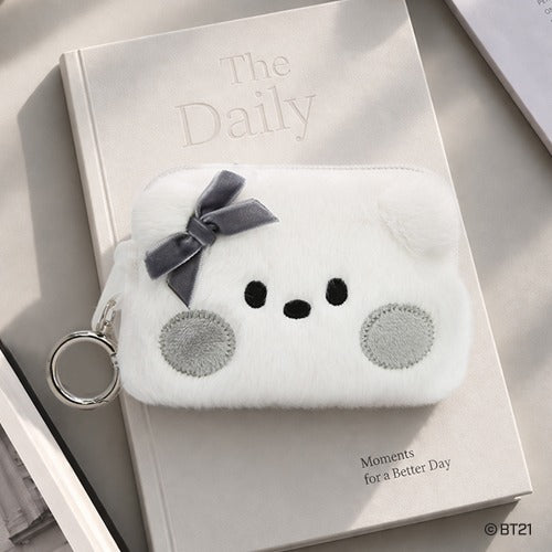 BT21 Mono Tone Plush Pouch