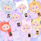 Big into energy Luck labubu x BT21 Holographic Sticker