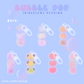 Bubble Pop Iridescent Keyrings