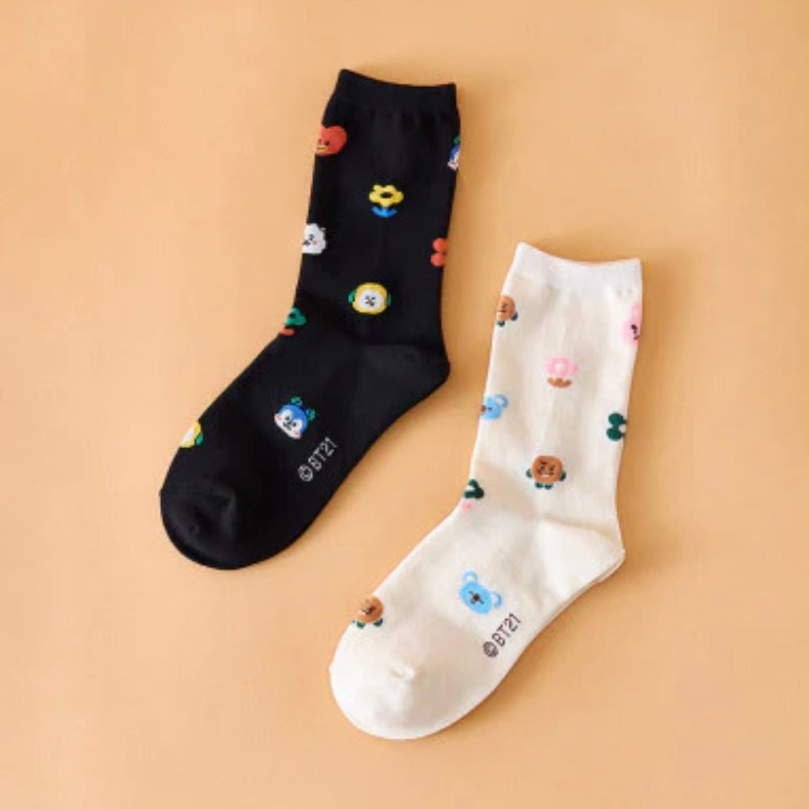 BT21 Minini Basic Daily Socks Set of 2