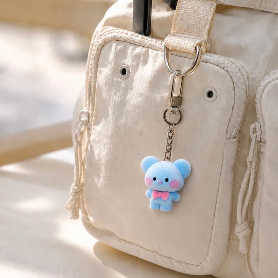 BT21 Minini Bow Tie Figure Keyring