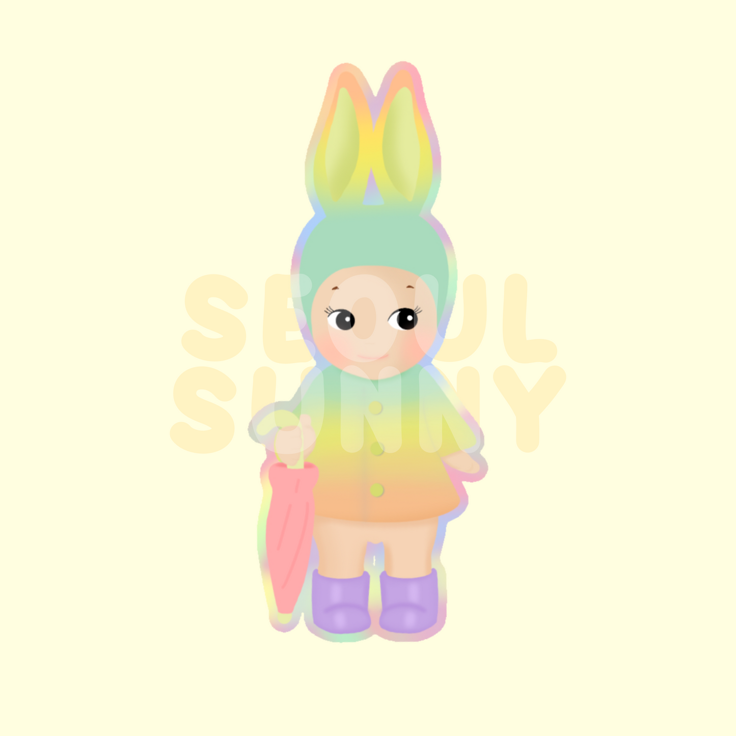 Sonny Angel Holographic Stickers
