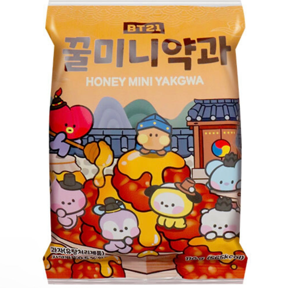 BT21 Minini Mini Honey (Yakgwa) cookies