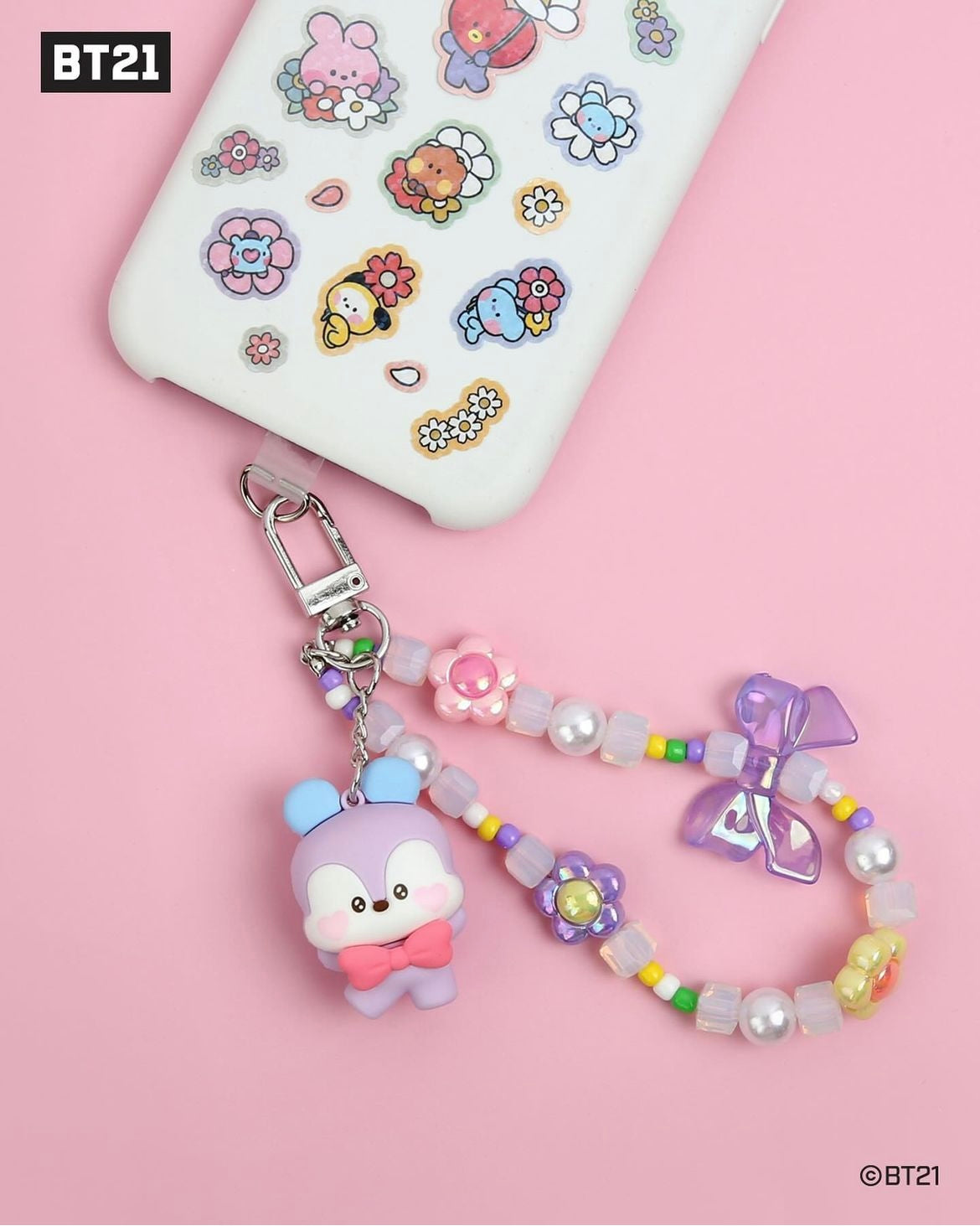 BT21 Lovely (Bow) Bead Charms