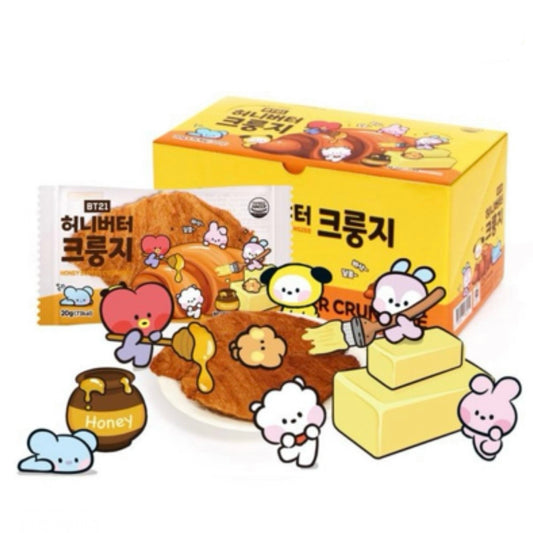 BT21 Honey Butter Crungzee (Crispy Crunchy Croissant)