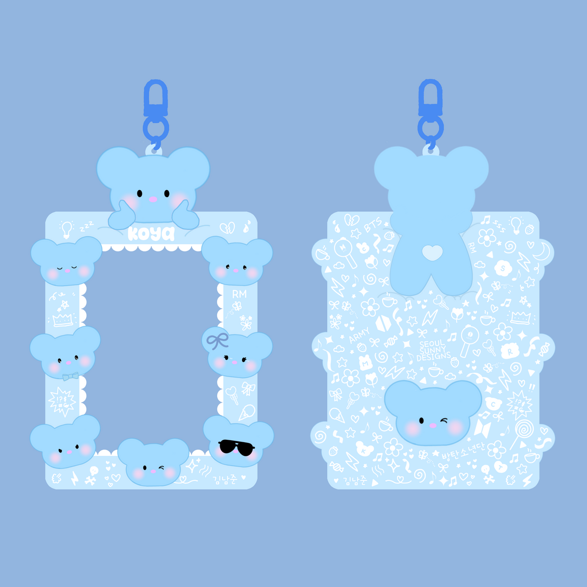 Seoul Sunny Designs BT21 PVC Photocard Holder – SEOUL SUNNY