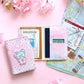 BT21 Leather Patch Cherry Blossom S Passport Cover