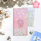 BT21 Leather Patch Cherry Blossom L Passport Cover