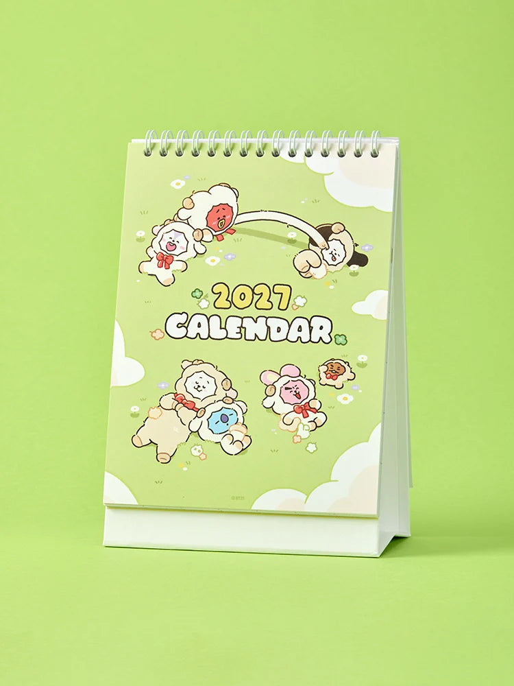 [PRE-ORDER] BT21 New Year 2027 Desk Calendar