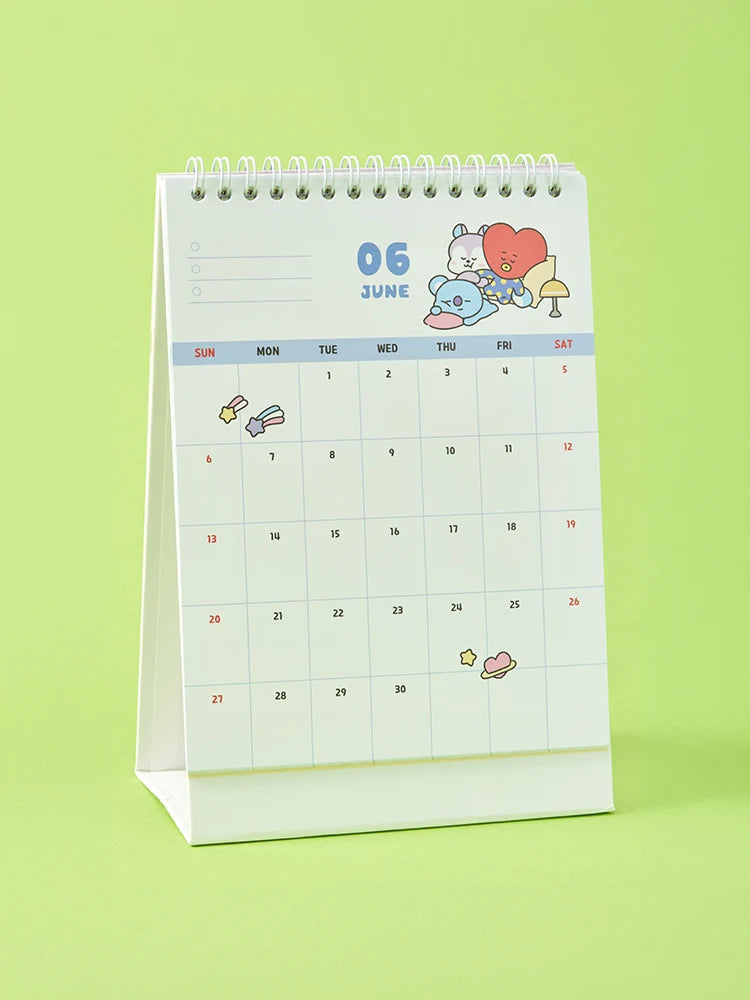 [PRE-ORDER] BT21 New Year 2027 Desk Calendar