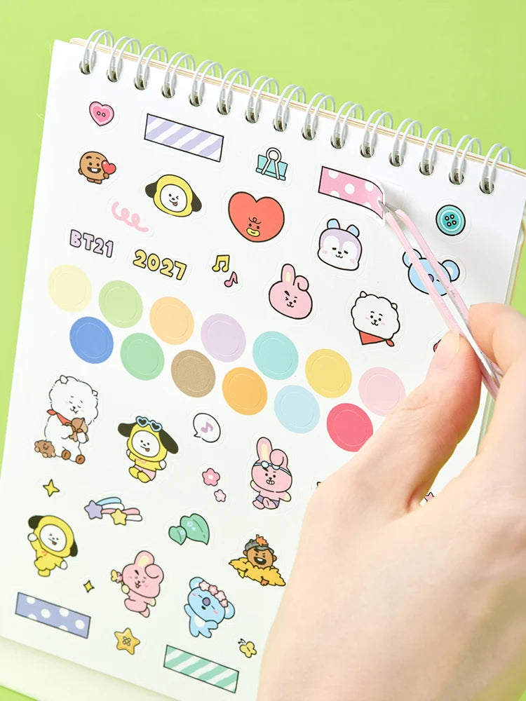 [PRE-ORDER] BT21 New Year 2027 Desk Calendar