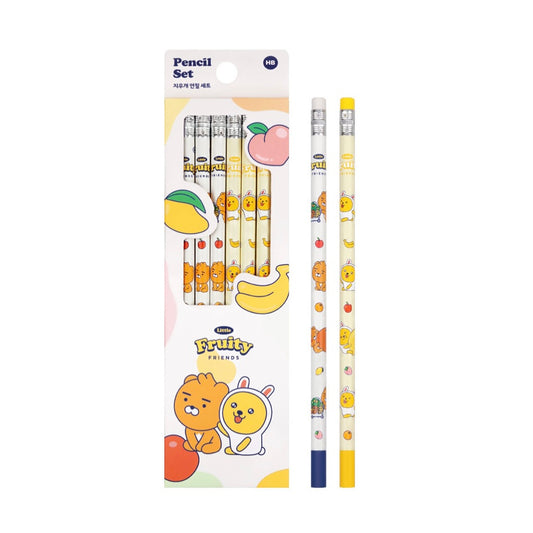 Kakao Friends Baby Ryan & Muzi Fruity Pencils 8ct